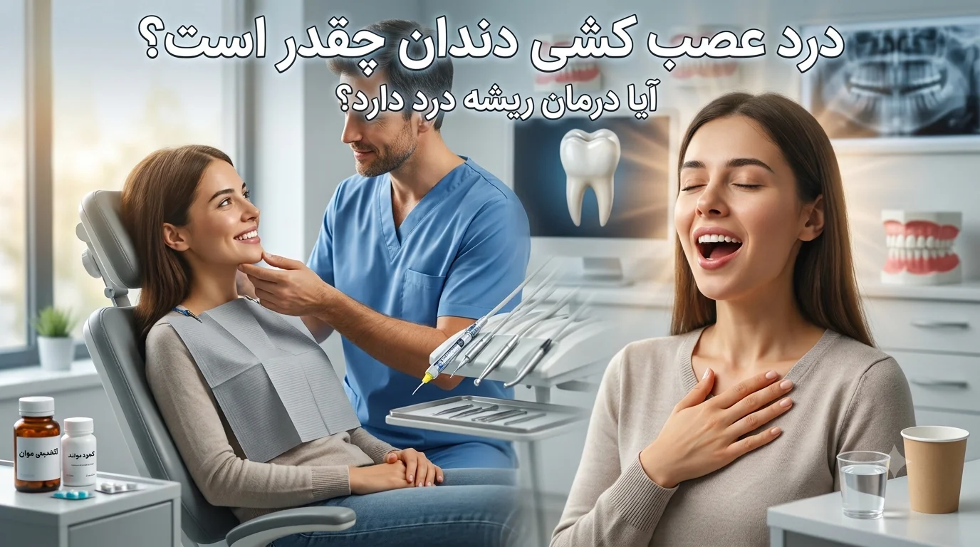 آیا عصب کشی دردناک است و بیمار هنگام درمان ریشه چه احساسی دارد