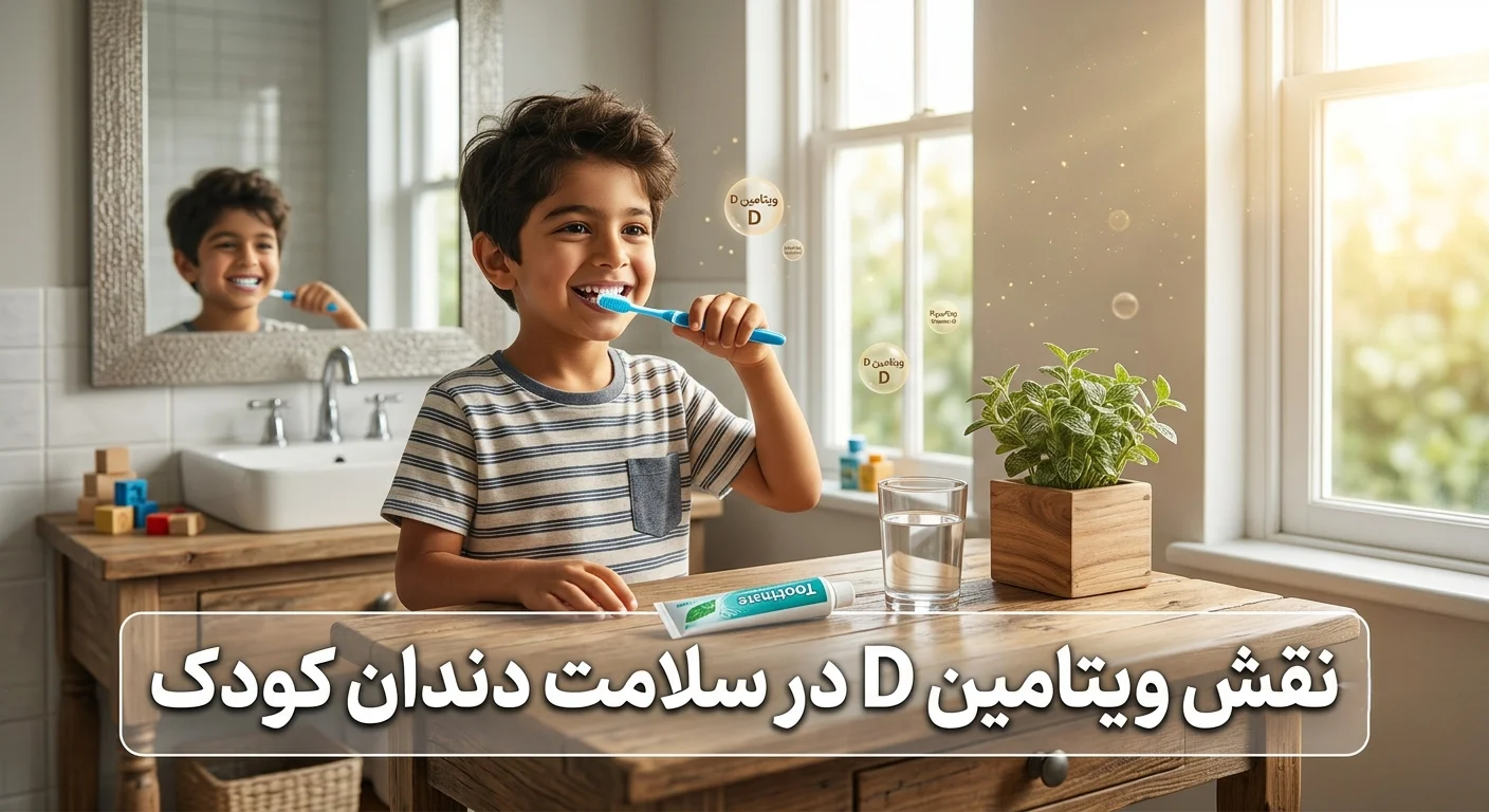 نقش ویتامین D در سلامت دندان کودک و پیشگیری از پوسیدگی دندان