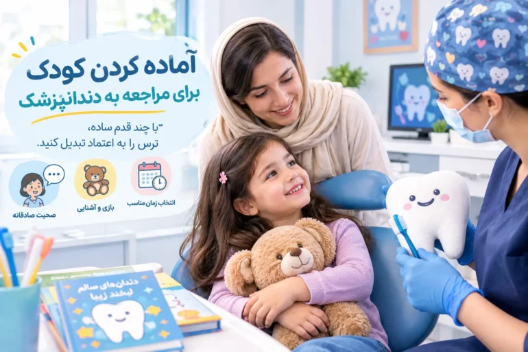 آماده کردن کودک برای دندانپزشکی