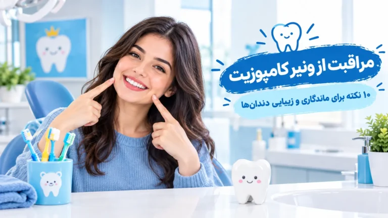 مراقبت از ونیر کامپوزیت
